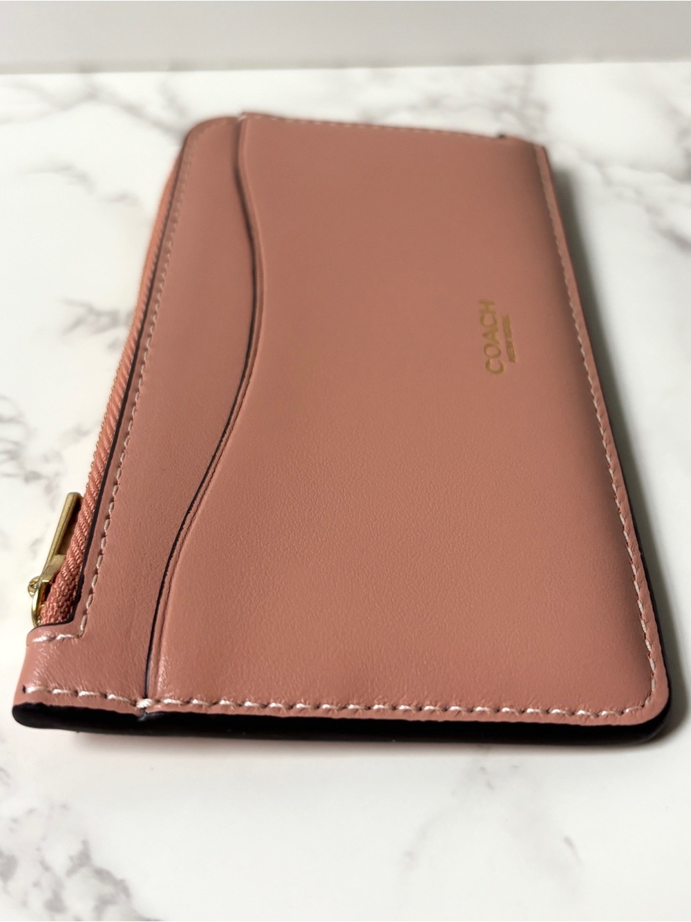 New Coach Essential New York Zip Card Case Wallet - Picture 5 of 10